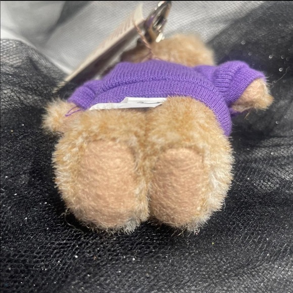 Vintage Retired Boyds Bear Mini Near Hugs plush bear 4” with key fob - Picture 3 of 11
